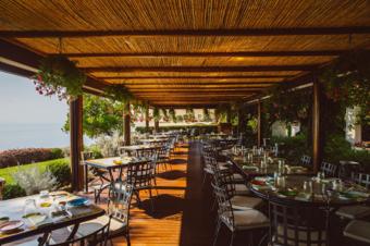 Belvedere at Caruso — Ravello terrace dining