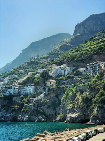 Positano cliffside, Amalfi Coast