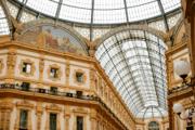 Galleria Vittorio Emanuele II glass dome, Milan