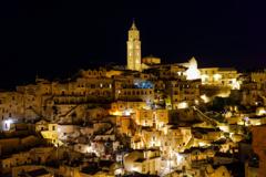 An evening in the Sassi, Matera