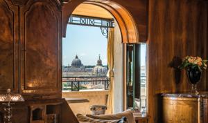 Hotel Hassler — San Pietro Suite view