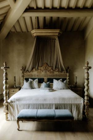 Borgo Santo Pietro, Chiusdino — restored 12th-century villa suite on the 300-acre Tuscan estate