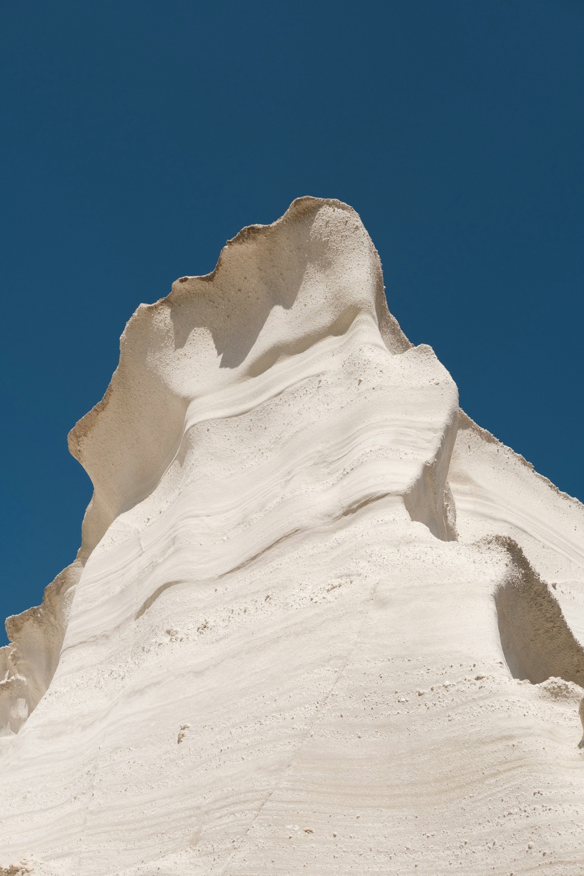 The white volcanic moonscape of Sarakiniko beach, Milos