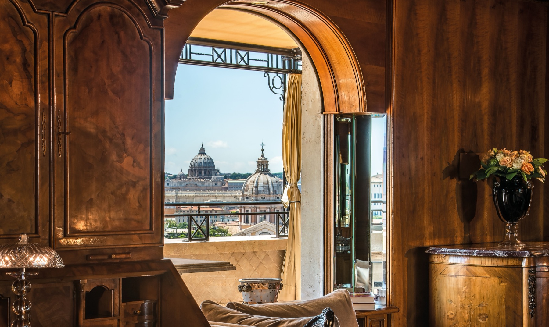 Hotel Hassler — San Pietro Suite view