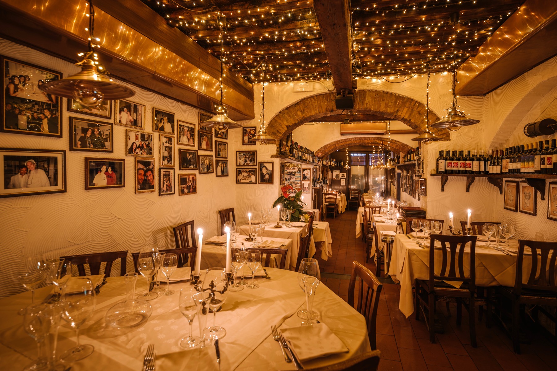 La Giostra — Florence dining room
